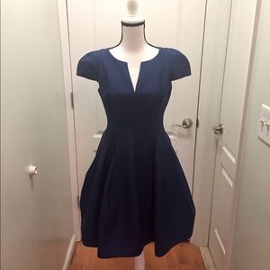 Halston Heritage Navy Dress